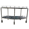 Surgical Operation Specially Two Layers Stainless Steel Surgical Operation Instrument Table Trolley